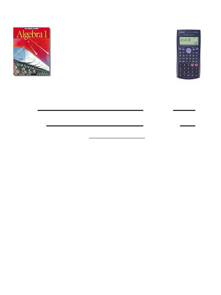 Algebra 1 CP-LAB Final Review Packet - Revised 5-26-15 | PDF ...