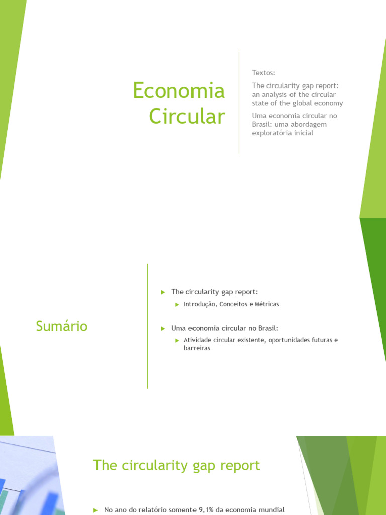 Economia Circular | PDF | Agricultura | Economia