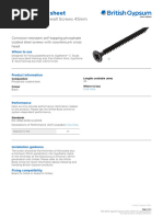 Product Data Sheet: Gypframe® MF5 Ceiling Section | PDF | Recycling ...