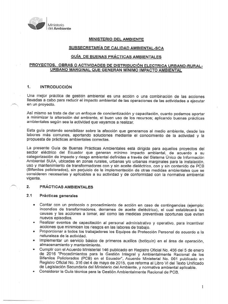 5-23-Guias de Buenas Practicas Ambientales | PDF