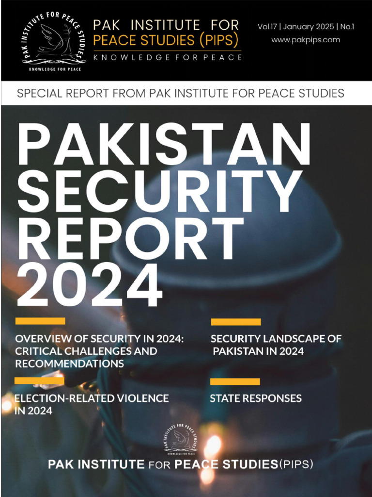 Pakistan Security Report 2024 Overview | PDF | Federally Administered ...
