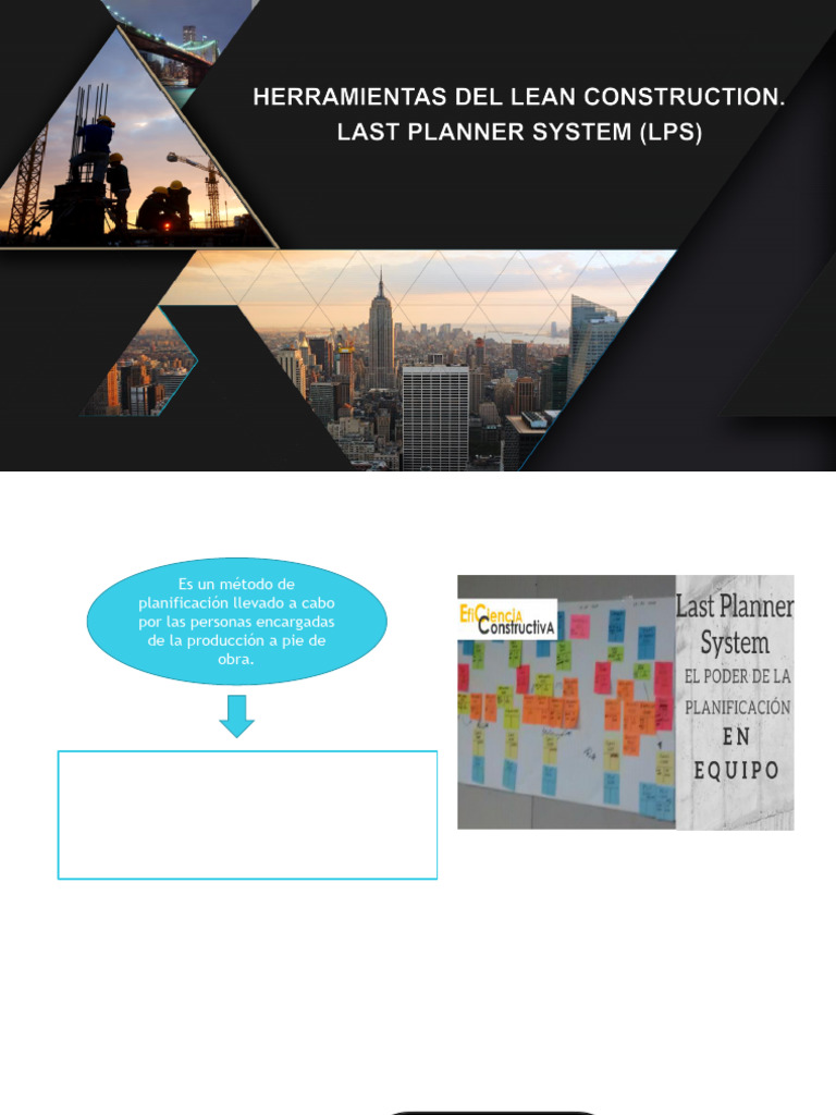 Last Planner System en Lean Construction | PDF | Planificación