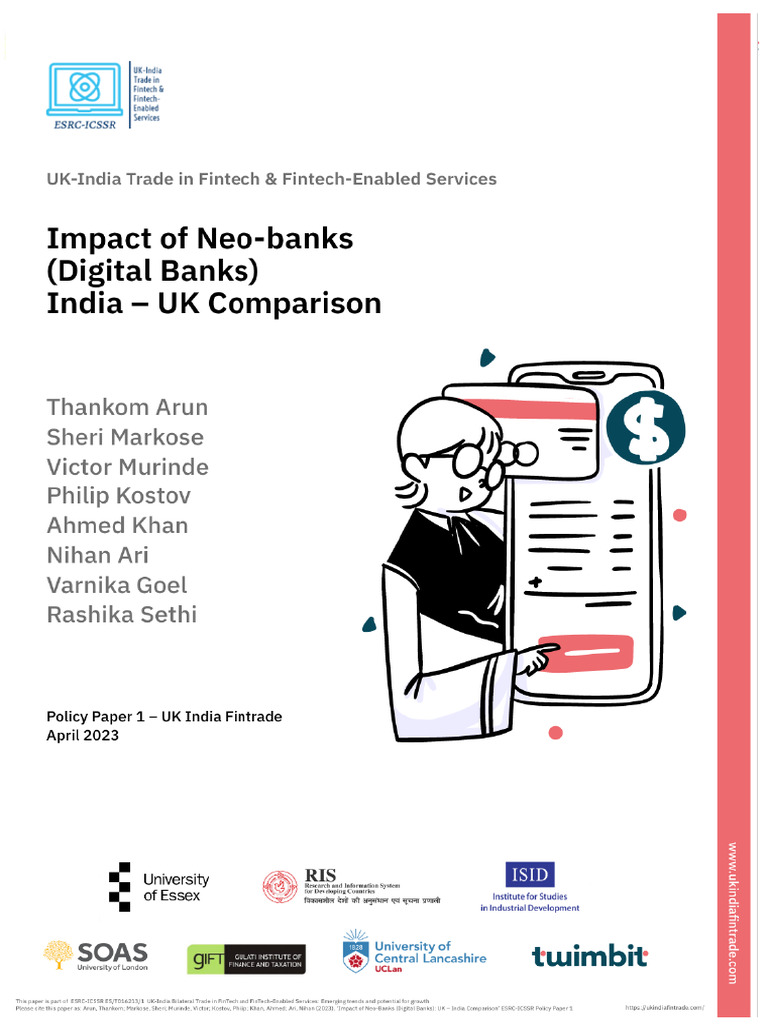 Neo-Banks: Challenges and Regulatory Insights | PDF | Banks | Office Of ...