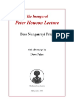 Bess Price Lecture