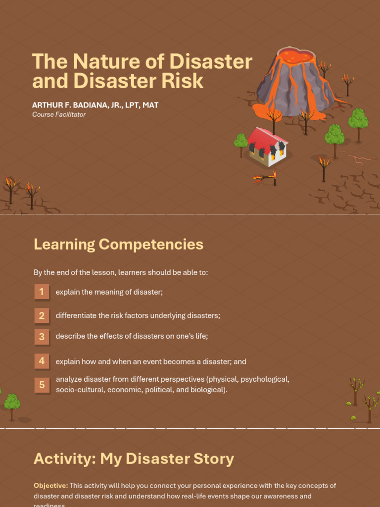Understanding Disaster Risks and Impacts | PDF | Natural Disasters ...