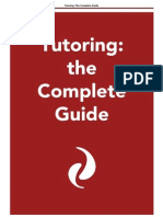 Tutoring The Complete Guide