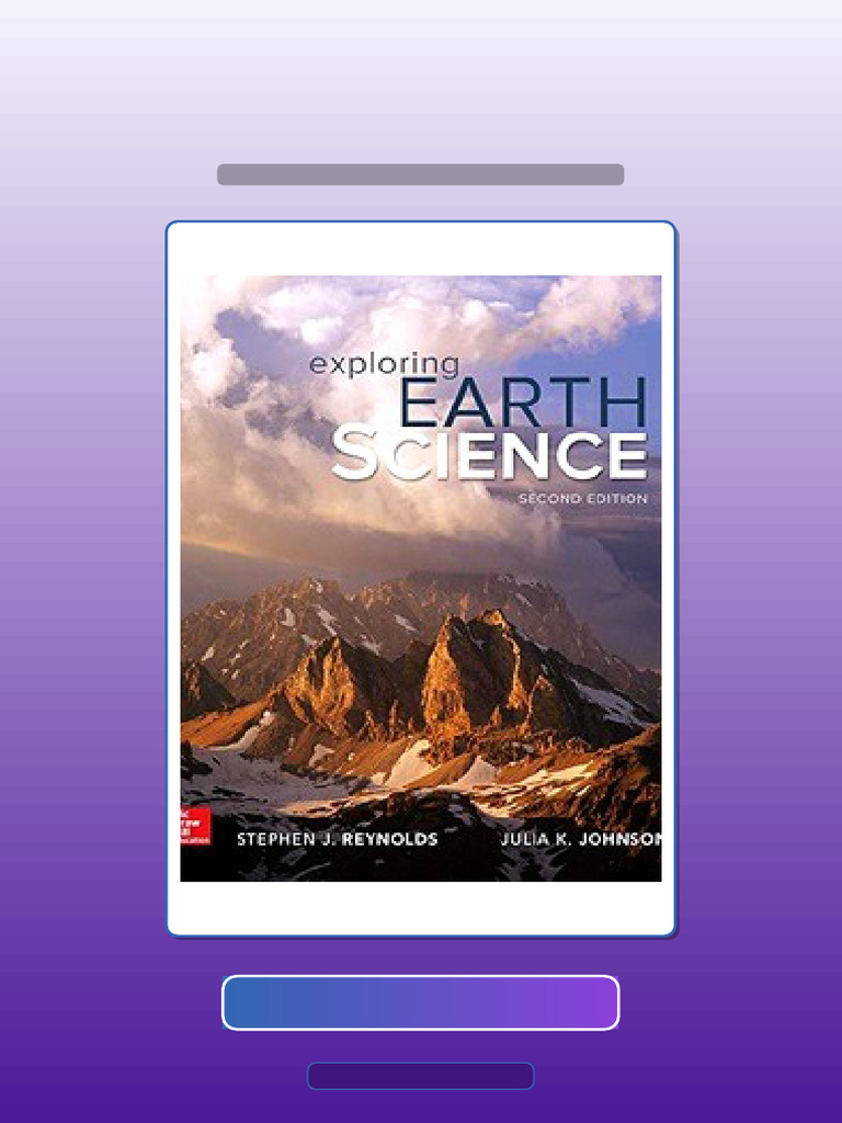 Exploring Earth Science 2nd Edition Test Bank Available Instantly | PDF ...