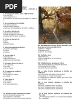 TESTE DE LÍNGUA PORTUGUESA fada oriana 5º ano