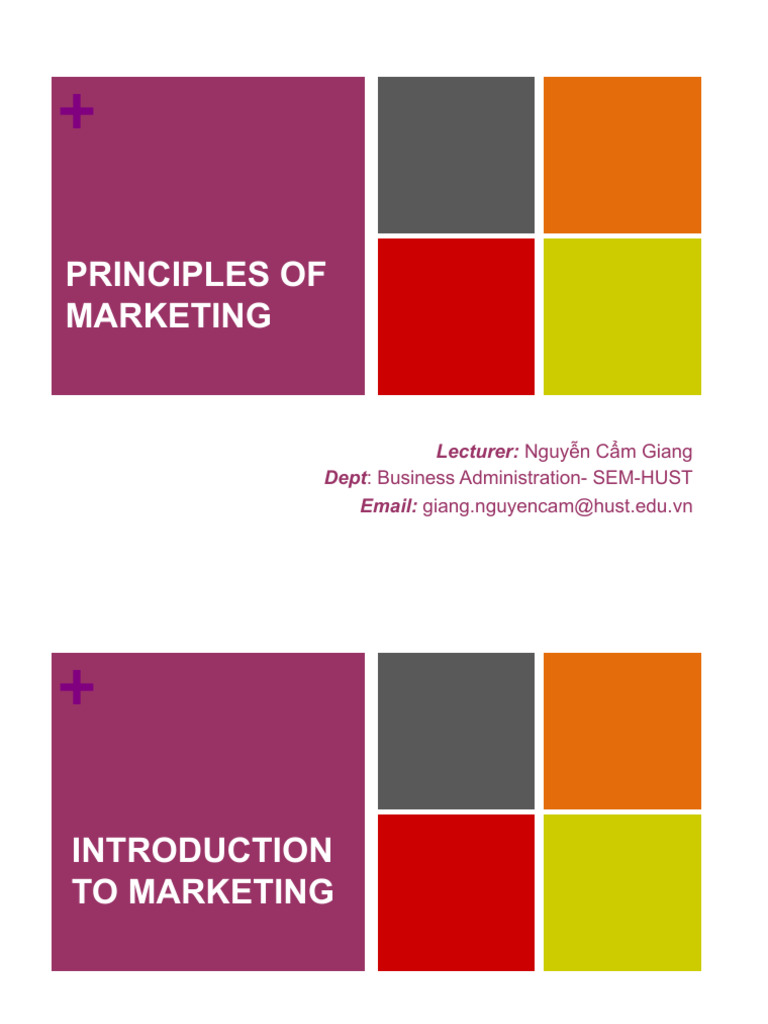 Chap 1 - Introduction To Marketing | PDF | Marketing | Customer