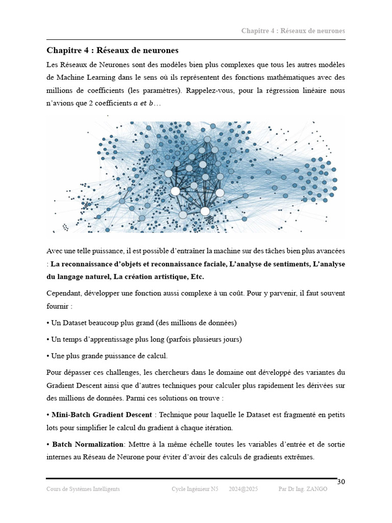 Introduction aux Réseaux de Neurones | PDF | Apprentissage automatique ...