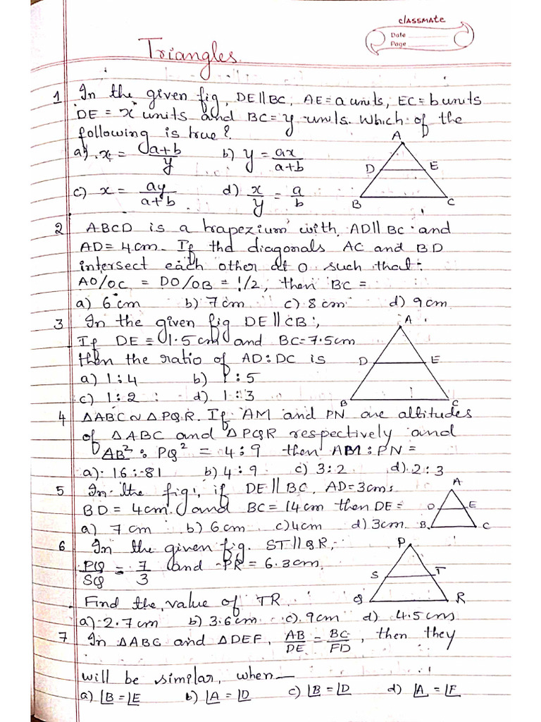 Triangles | PDF