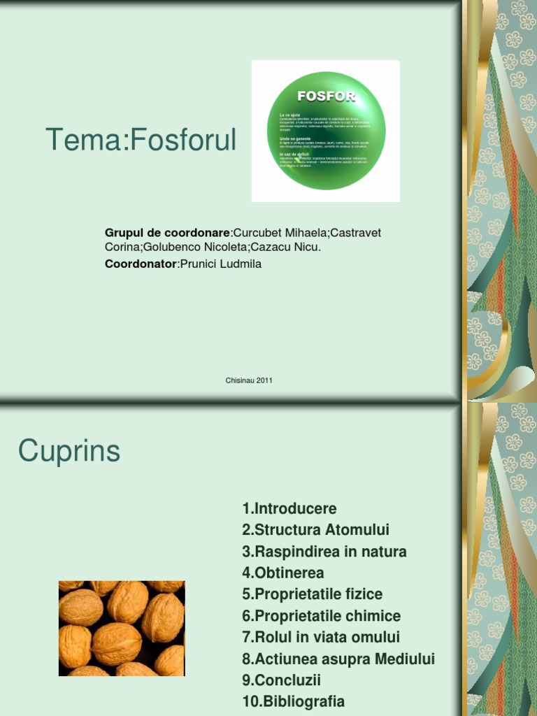 Fosforul P | PDF