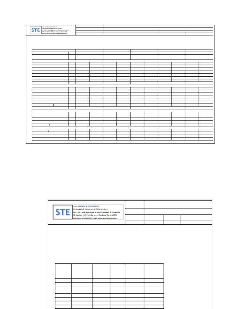 BH SPPPT 5 Uds - 1 Sample | PDF | Natural Materials | Soil
