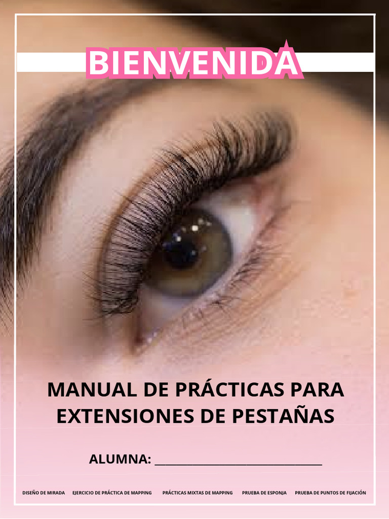 Manual de Prácticas de Extensiones de Pestañas | PDF
