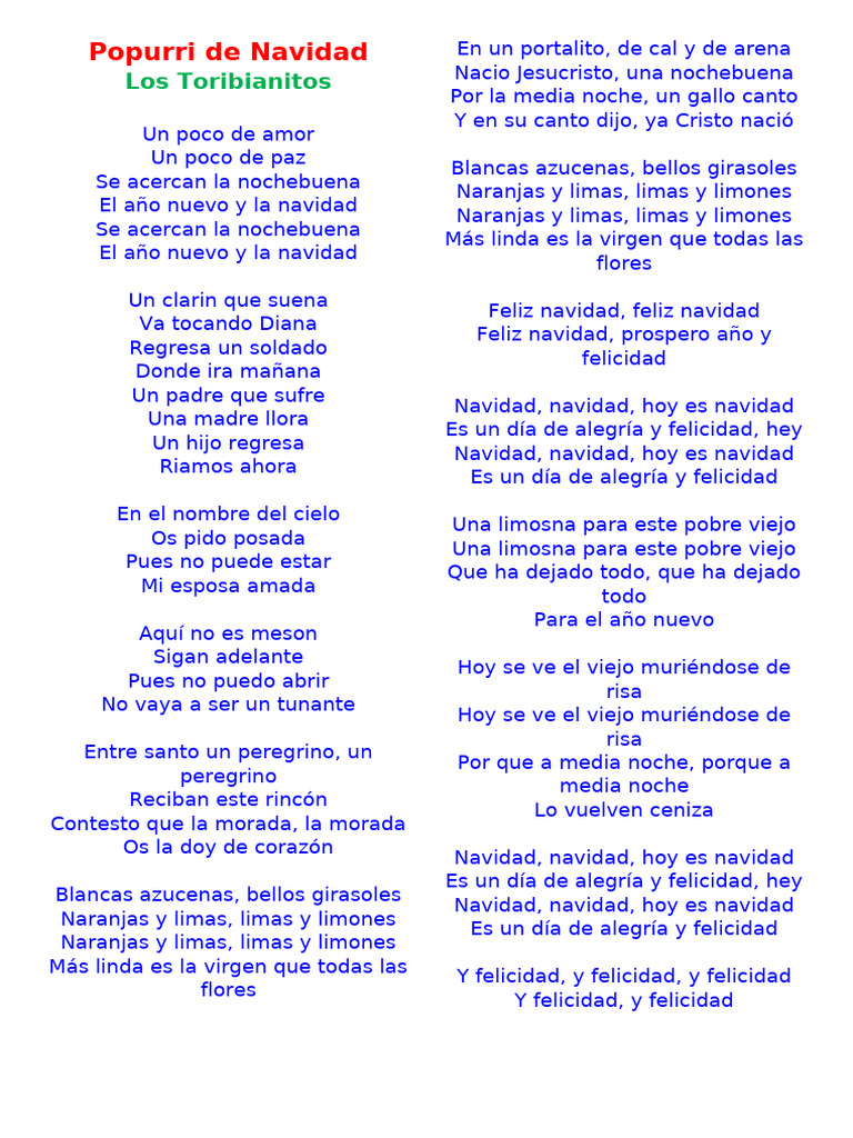 Villancicos y Tradiciones Navideñas | PDF | Navidad | Nochebuena