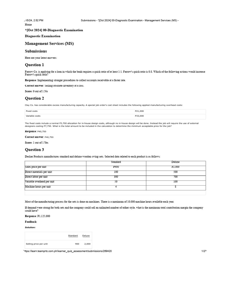 23 DIAG MS - Lecture - Reviewer | PDF | Cost Of Capital | Investing