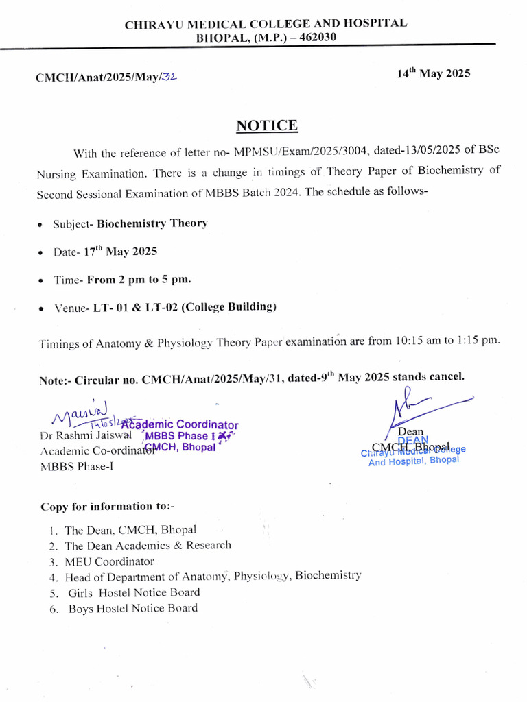 Revised 2nd Sessional Examination | PDF