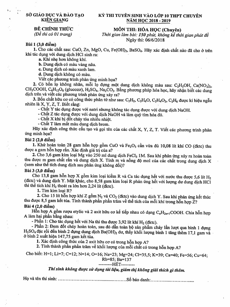 Hoachuyen Deda 18 19 | PDF