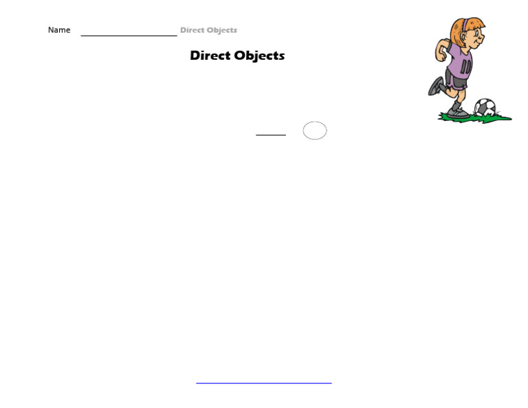 Identifying Direct Objects in Sentences | PDF