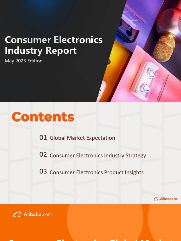 2023 Consumer Electronics Market Insights | PDF | Battery Charger ...