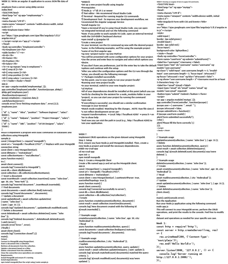 FSDmicro 1,6,7,8,9,11 | PDF | Command Line Interface | Angular Js