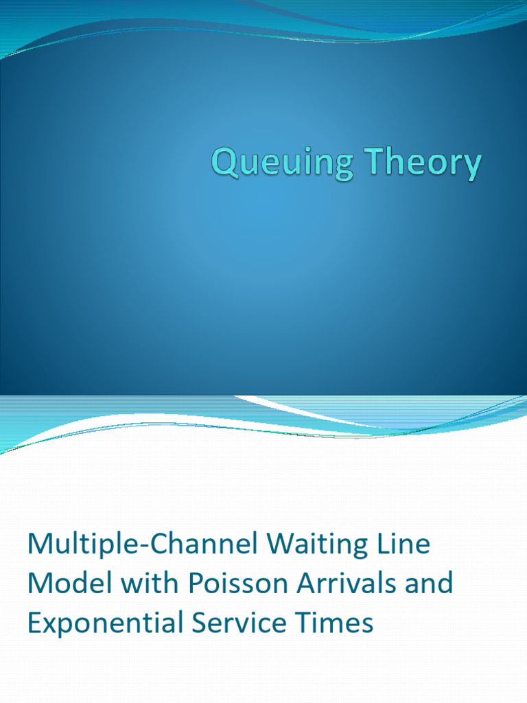 Two-Channel Queue Model Analysis | PDF