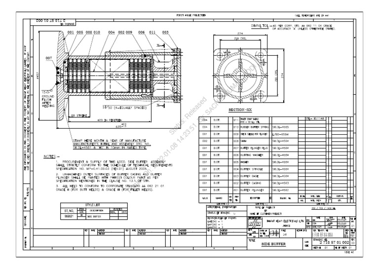 Side Buffer Document Release Details | PDF