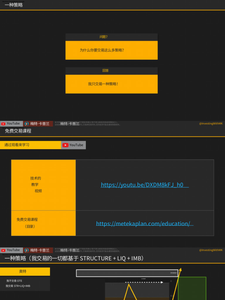 中文（机翻）Lecture 036 Best Trading Strategy | PDF