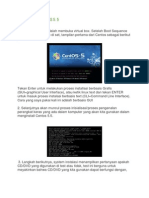 Cara Instal Centos 5