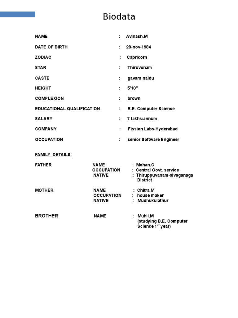 resume Resume Girl marriage resume format for girl format
