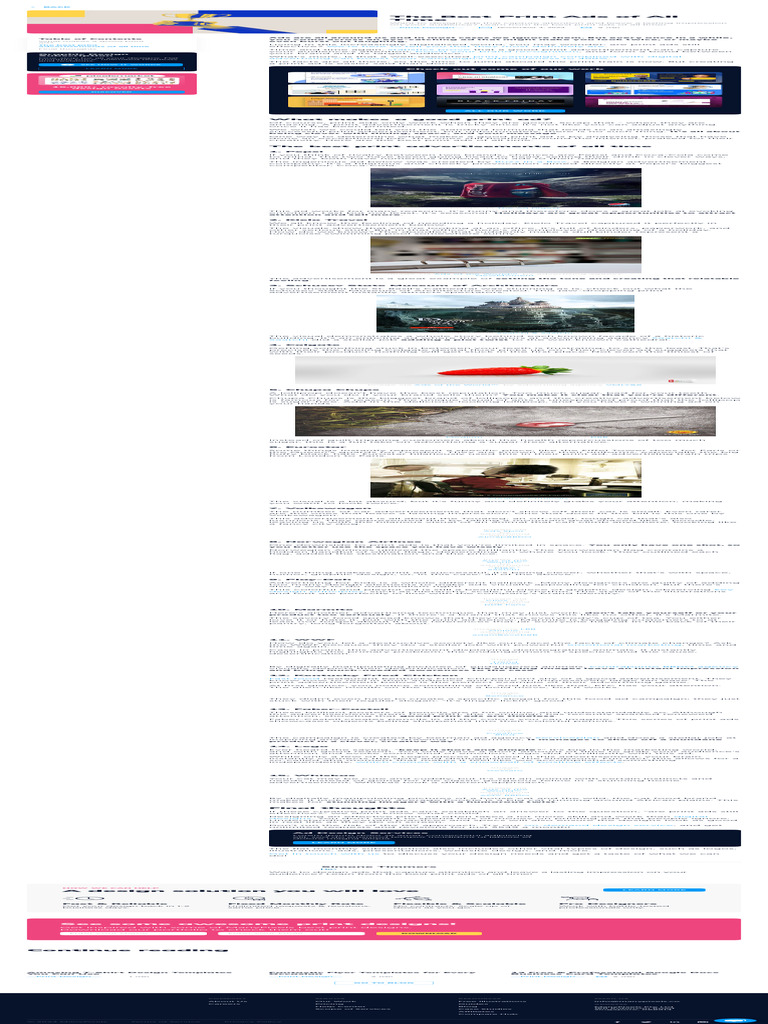 15 Exceptional Print Ads To Inspire You To Create Your Own | PDF ...