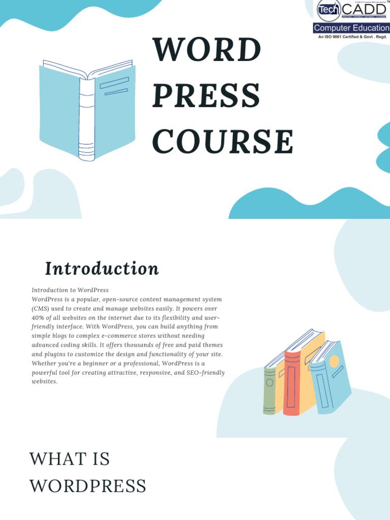 WordPress Course for Beginners & Pros | PDF