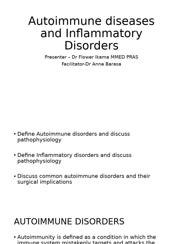 5 - Autoimmune Disease and Inflammatory Disorders | PDF | Immune ...