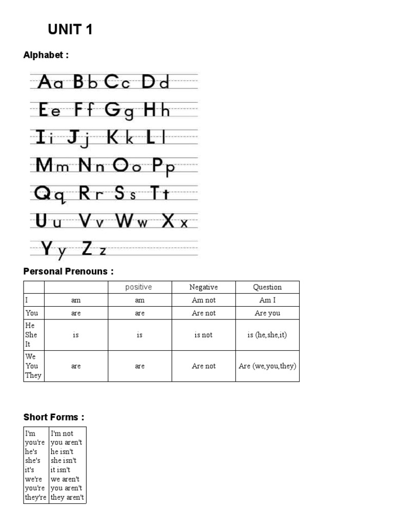 English Grammar Basics for Beginners | PDF