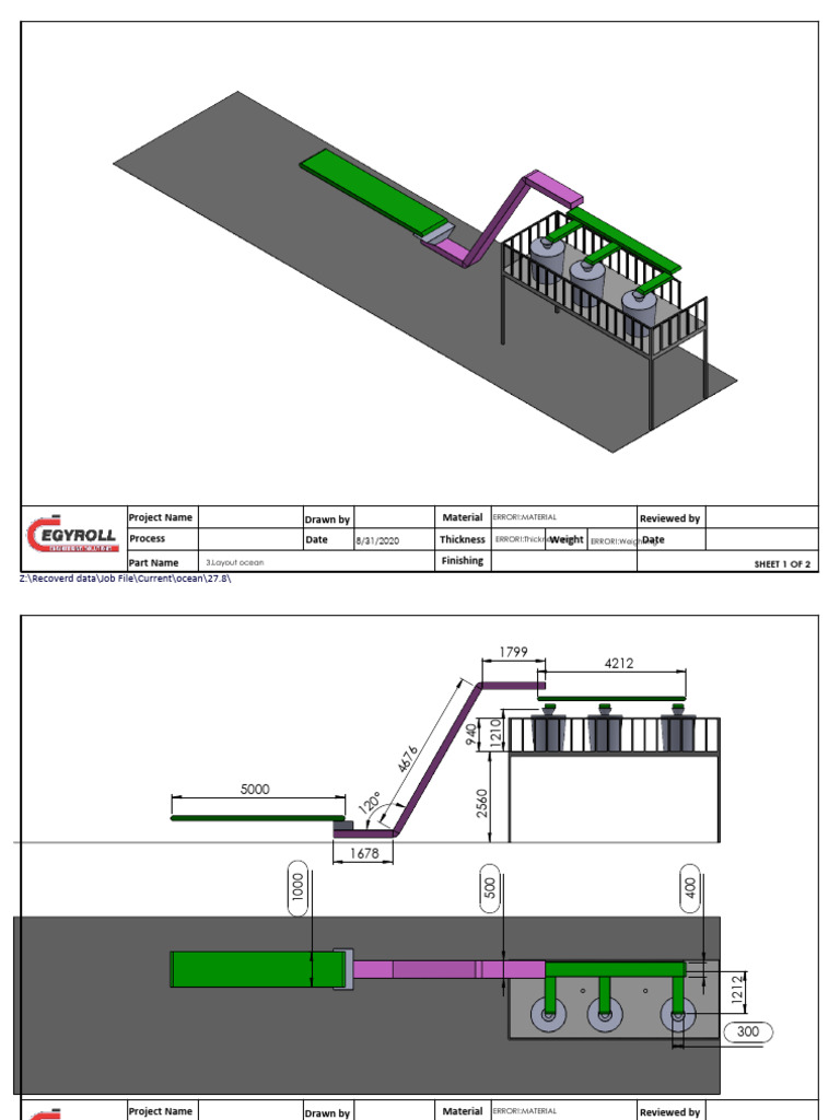 Ocean Project Layout Specifications | PDF