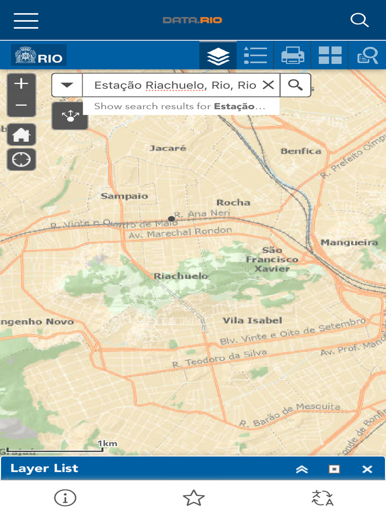 Mapa Digital Do Rio de Janeiro - Cartografia DATA RIO | PDF