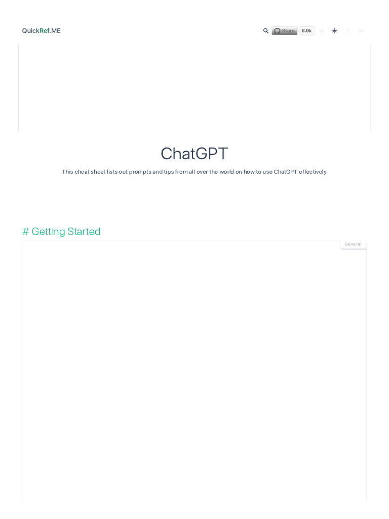 ChatGPT Usage Tips & Prompts Guide | PDF | Search Engine Optimization ...
