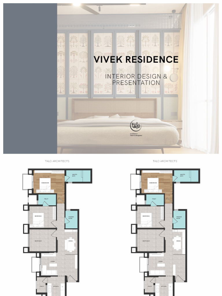 Vivek Residence Interior Design 180625 | PDF