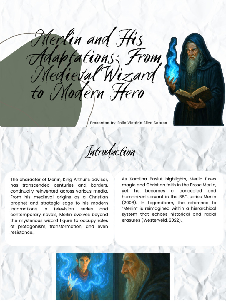 Arthur's Presentation by Student | PDF | Merlin | King Arthur
