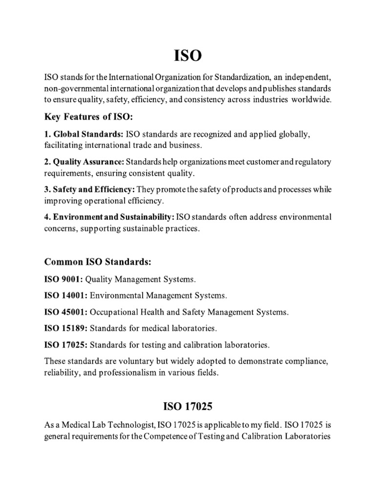 Iso | PDF