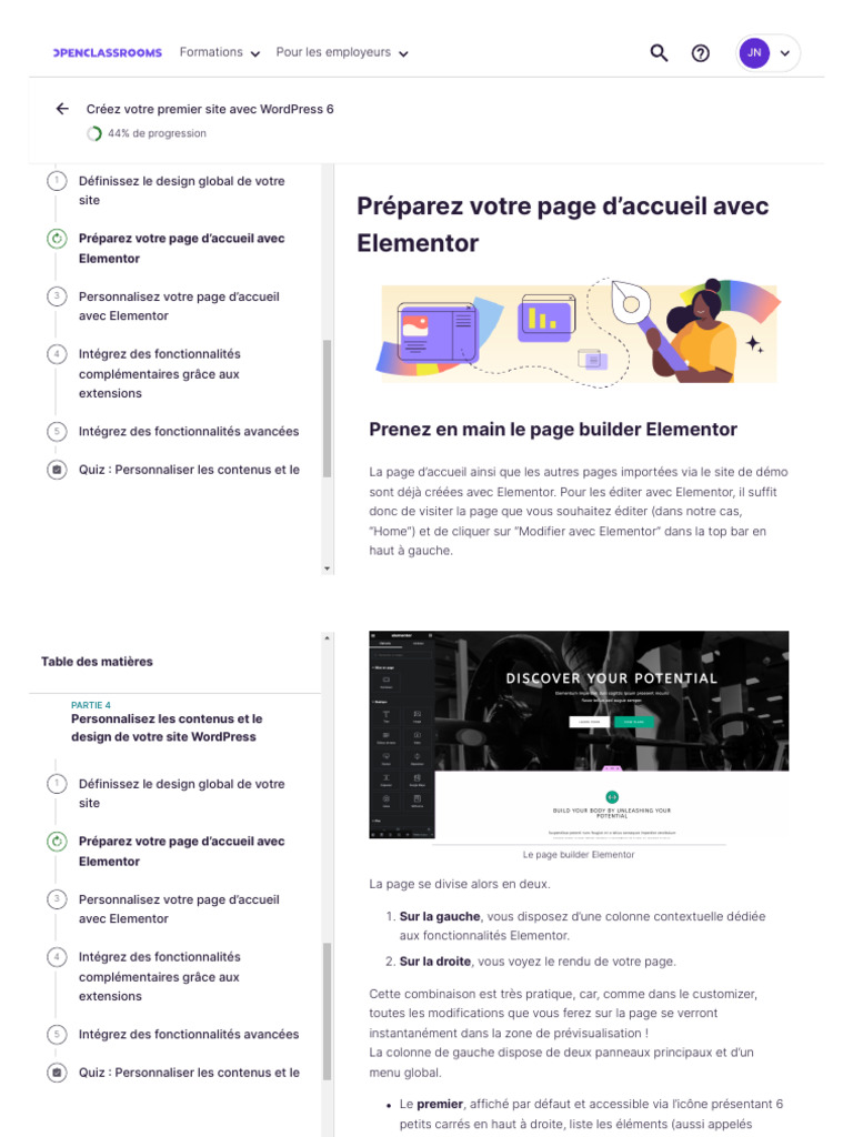 Personnaliser votre site WordPress avec Elementor | PDF | WordPress | Html