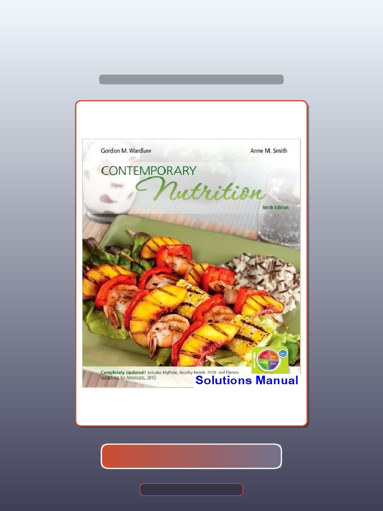 Contemporary Nutrition 9th Edition Wardlaw PDF Download | PDF | Science | Graduate Management ...