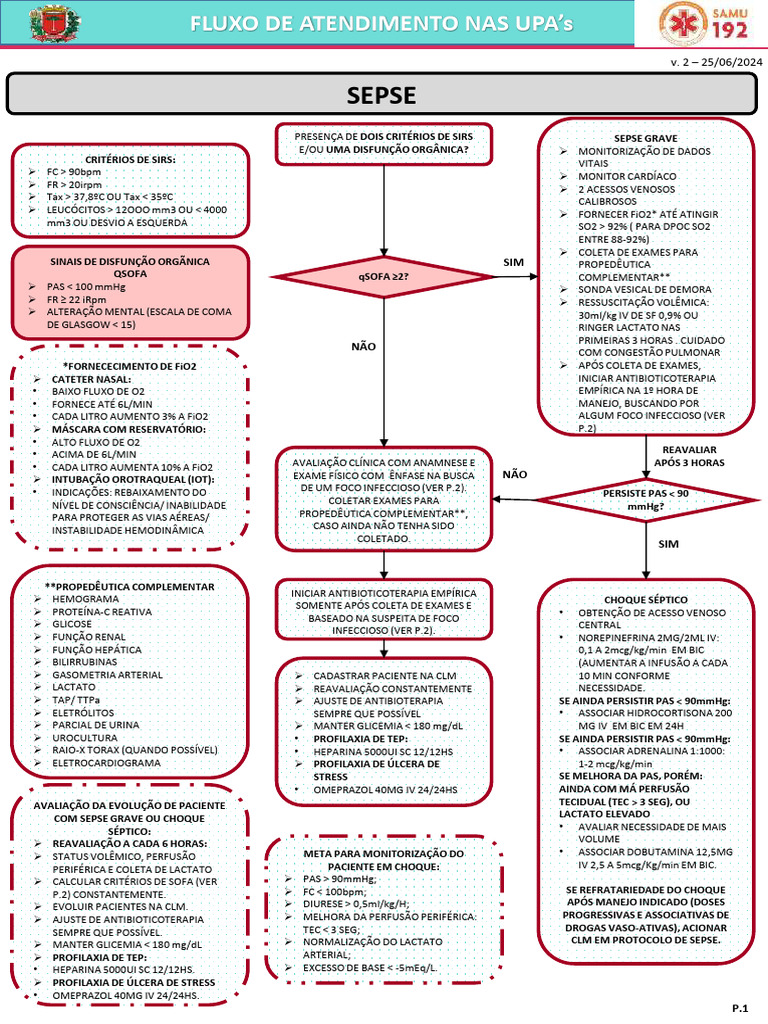 Sepse Em Adultos | PDF | Sepse | Especialidades médicas