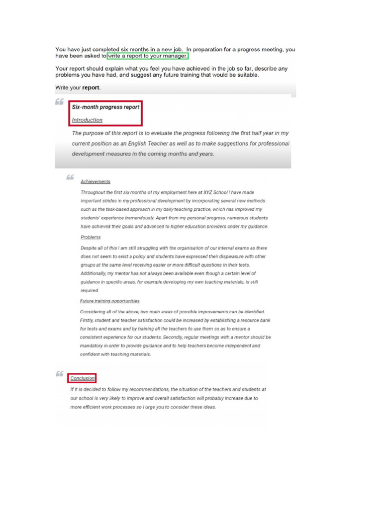 Report Example | PDF