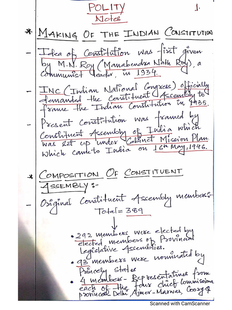 Polity Notes | PDF