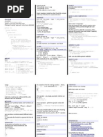 Scala Cheatsheet