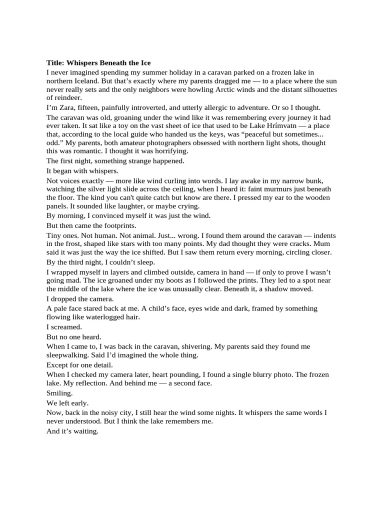 Writing Sample Paper 7 | PDF