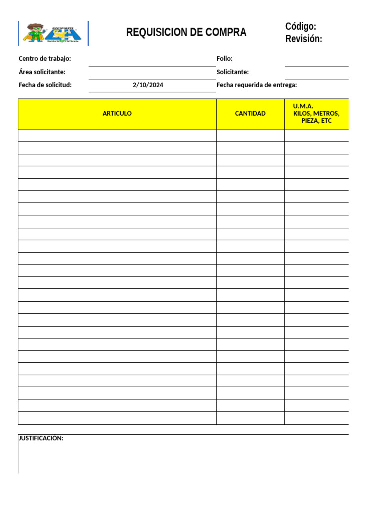 Formato de Compras | PDF | Materiales de Conservación y Restauración ...