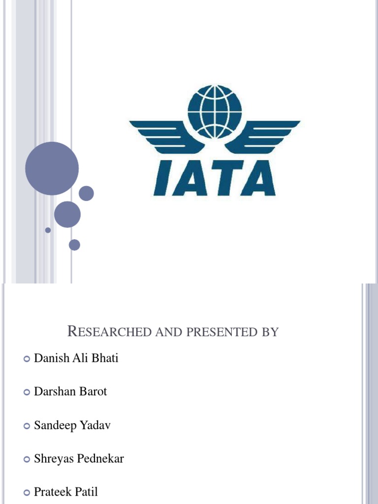 IATA Presentation For Economics | PDF | Oligopoly | Cartel