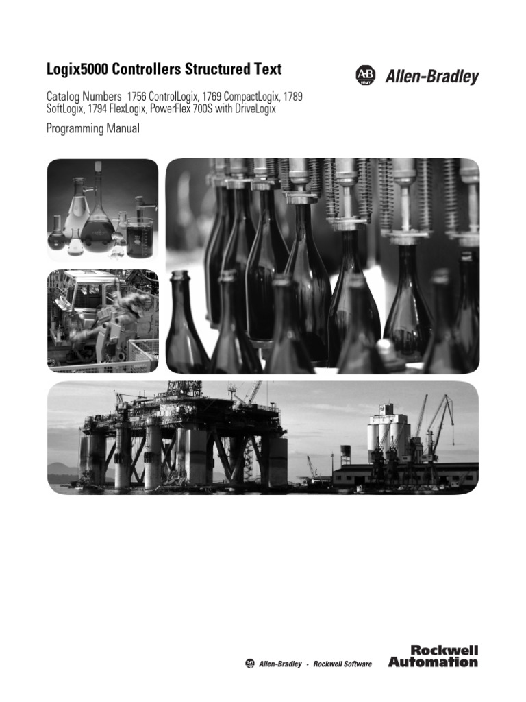 Logix5000 Structured Text Programming Guide | PDF | Boolean Data Type ...